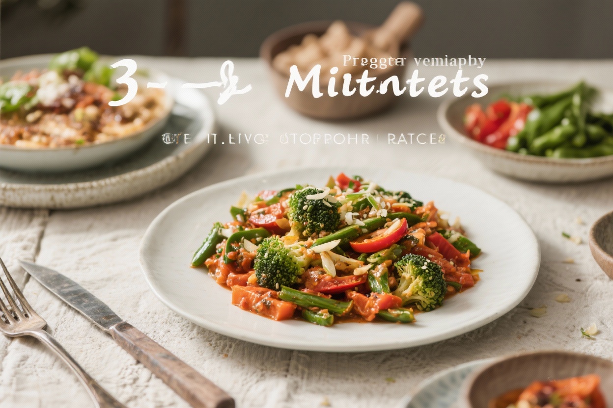 30 minute vegetarian dinner recipes - Everything here uses simple ingredients, minimal prep, and straightforward steps