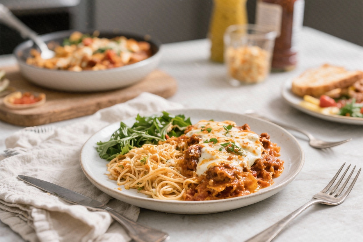 Fast comfort food dinners - This simple guide gives you a flexible “base recipe” you can adapt to whatever you have in your kitc