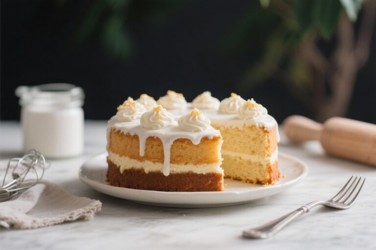 easy cake recipes without mixer