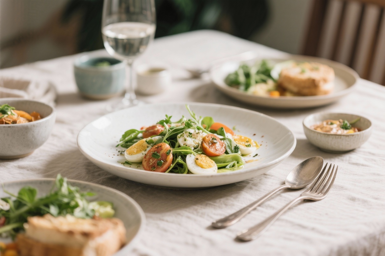 easy light meals at home