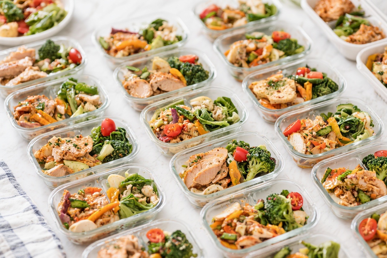Easy weekly meal prep routine - This routine focuses on a flexible base, quick proteins, and mix-and-match flavors so you don’t get