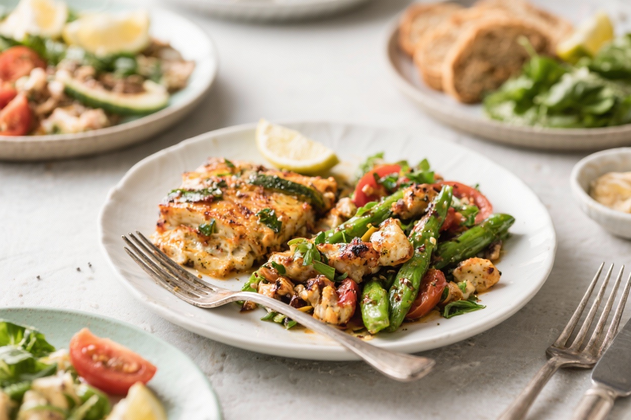 Healthy dinners with big flavor - This guide shows you how to build a flexible, delicious dinner that works on busy weeknights and fee