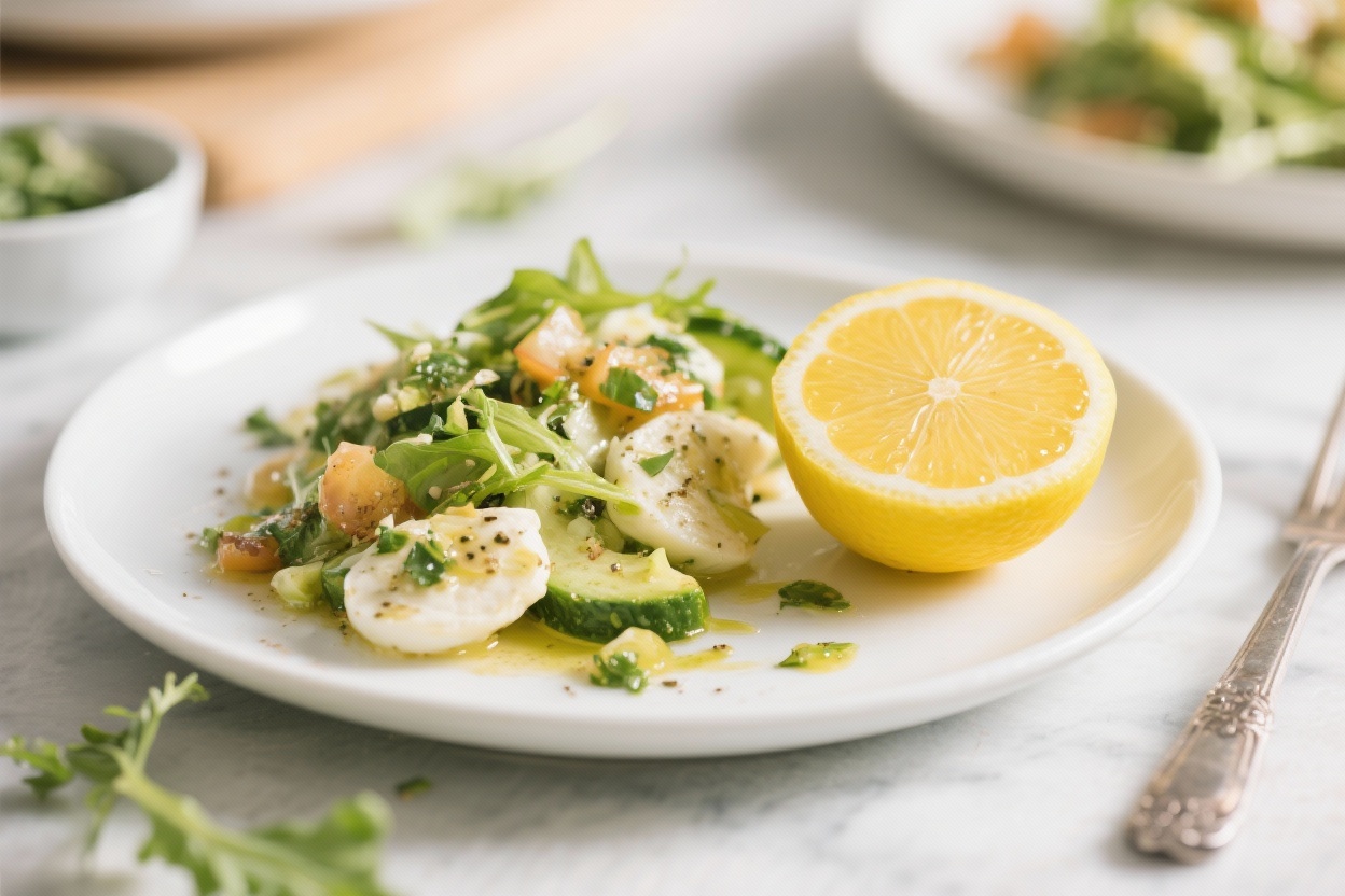 Healthy light cooking recipes - This article shares a flexible, everyday recipe formula you can adapt for any season: a bright lemon