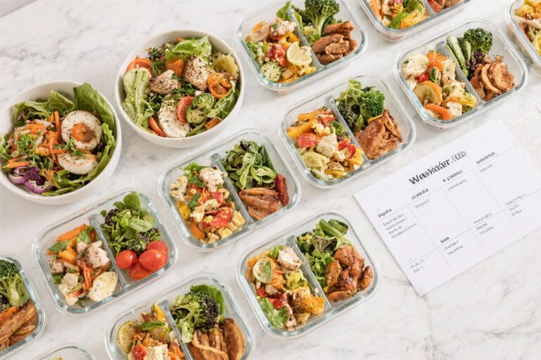 healthy weekly meal prep plan