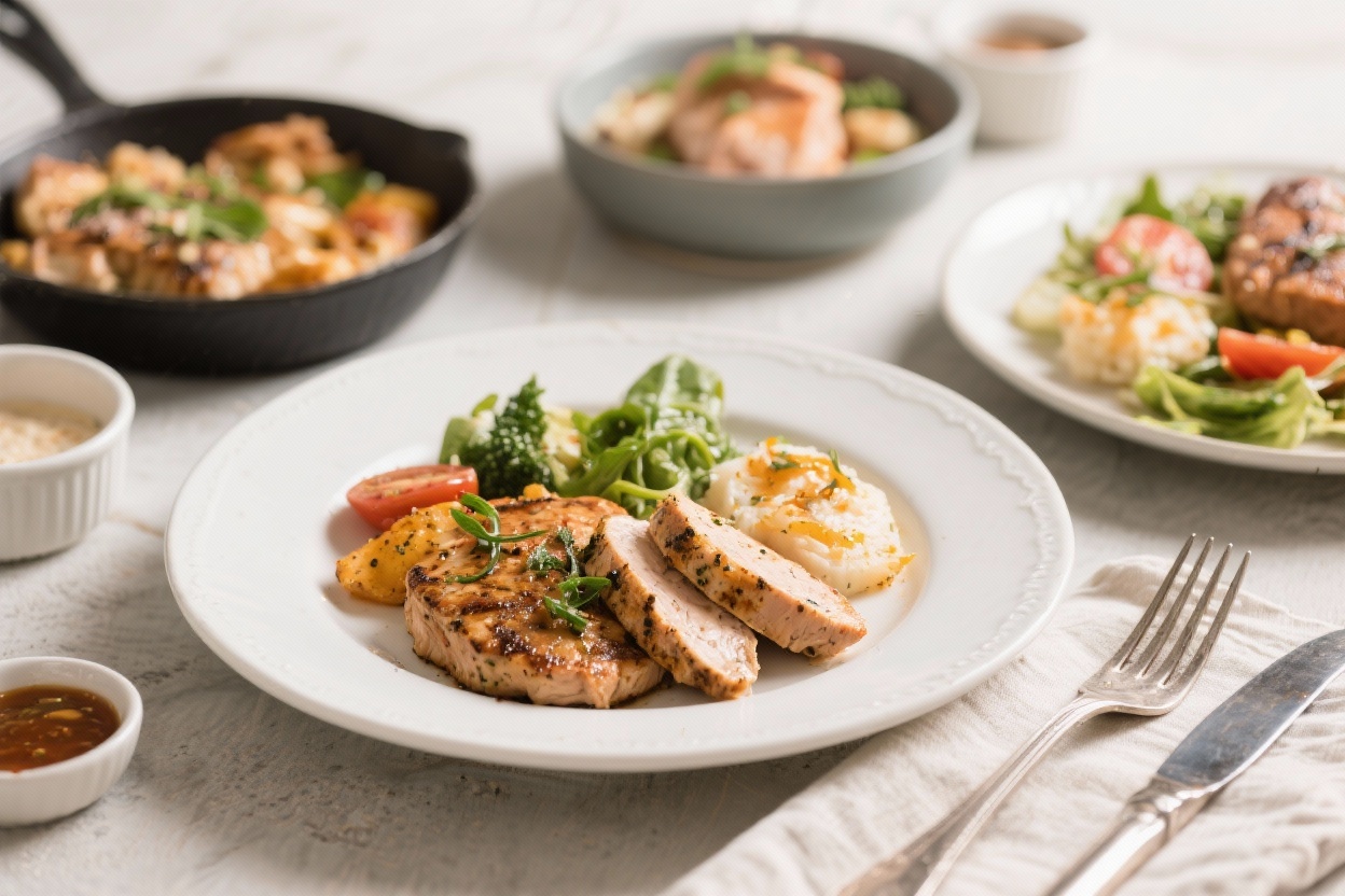 high protein family dinners