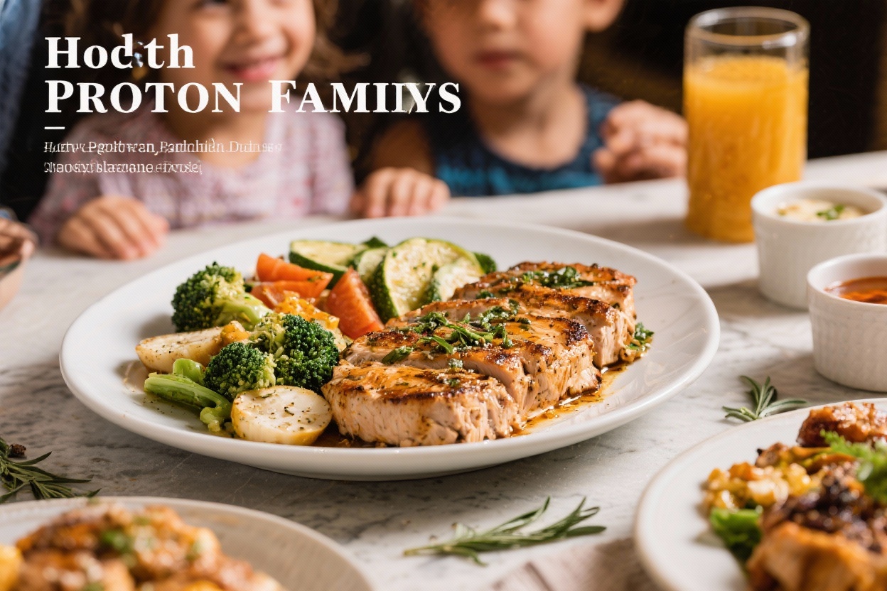 High protein family dinners - High protein family dinners make that balance a lot easier