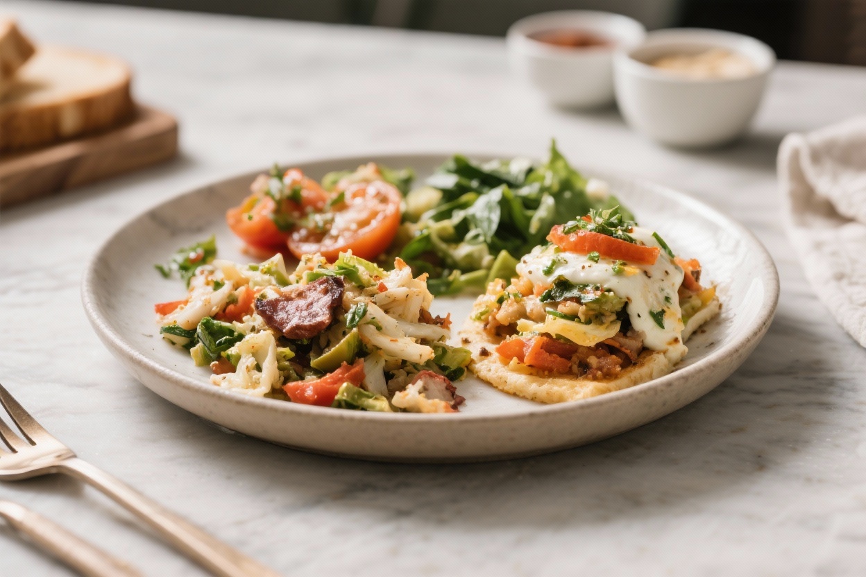 lazy meals using leftovers