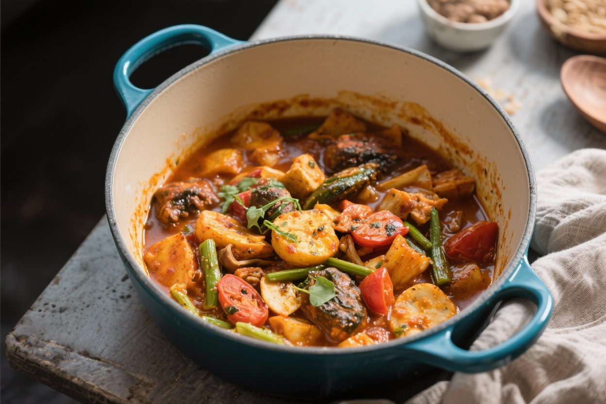 One pot meals for beginners - You throw everything into a single pot or pan, let it simmer, and end up with something warm, flavor