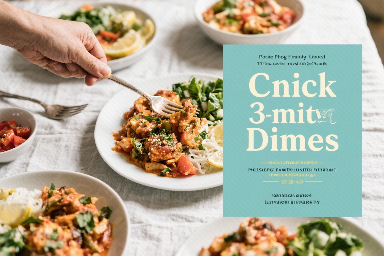 Quick 30 minute family dinners - This guide focuses on simple techniques and flexible ingredients that work for real life