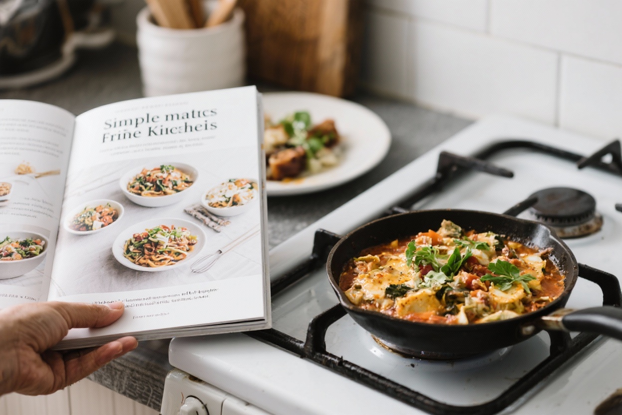 Simple meals for small kitchens - This guide gives you one flexible base recipe and several variations you can cook on a single burner