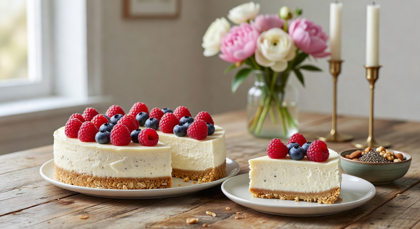 Heart Healthy Cheesecake: Creamy, Rich, and Guilt-Free