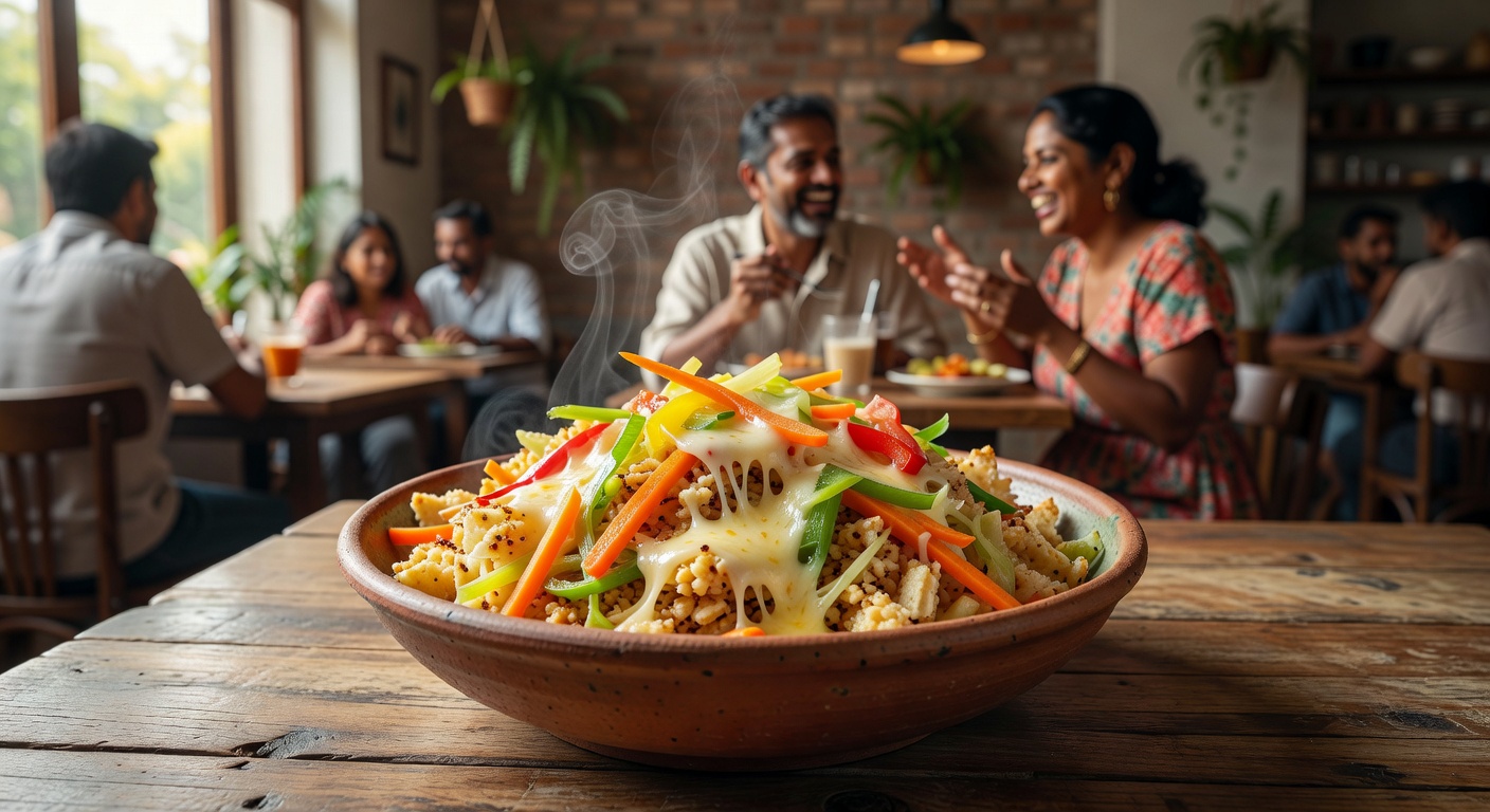 What is Cheese Kottu?