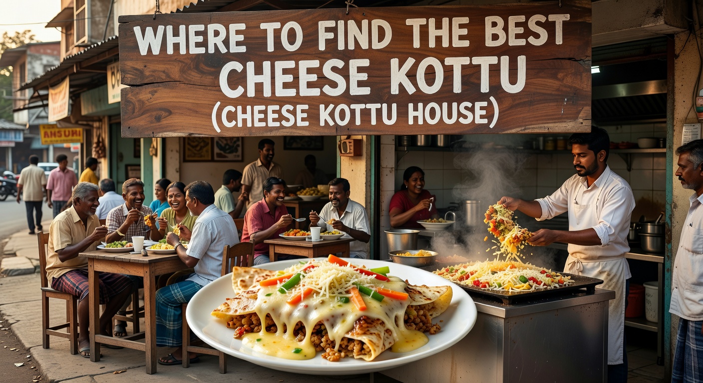 Where to Find the Best Cheese Kottu (Cheese Kottu House)